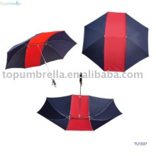 Cinco paraguas plegables 5 para 2 personas